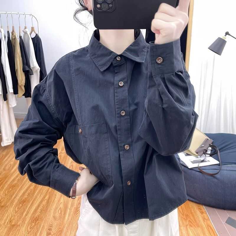Retro Long-sleeved Women's Versatile Top