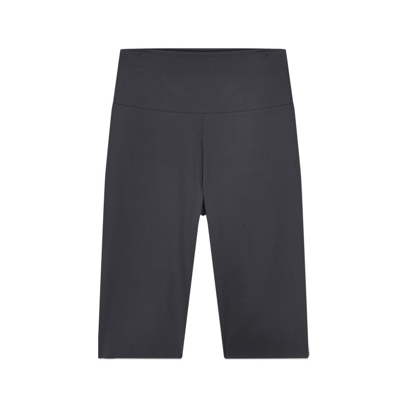 Black Skinny Stretch High Waist Fitness Pants Shark Leggings