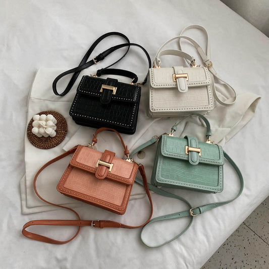 Korean Version Of Female Rivet Handbag
