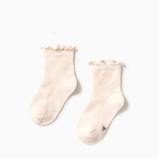 Summer Thin Spring And Summer Mid-tube Loose-mouth Baby Children's Socks