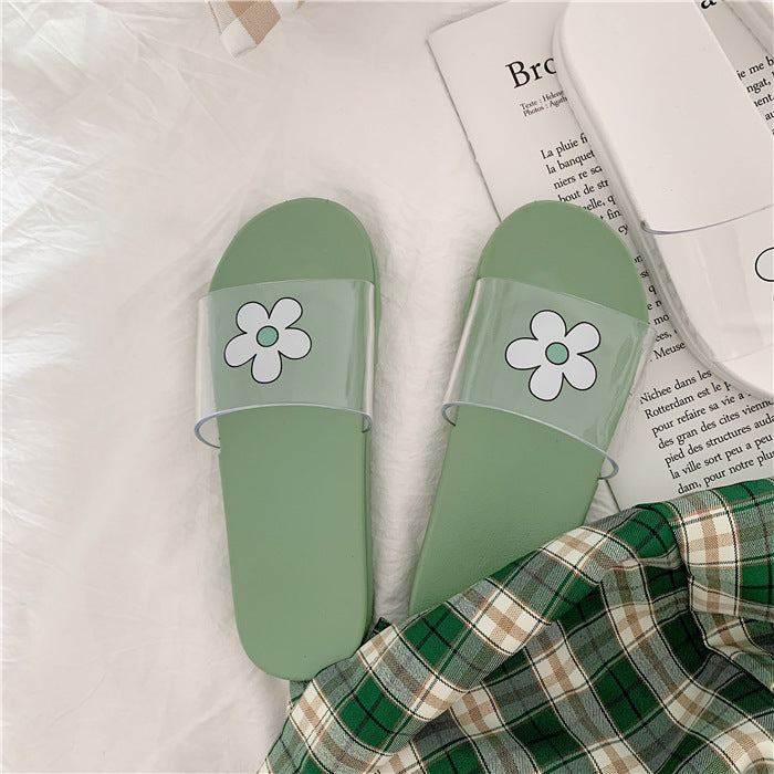 Blomsterord badesandaler og slippers