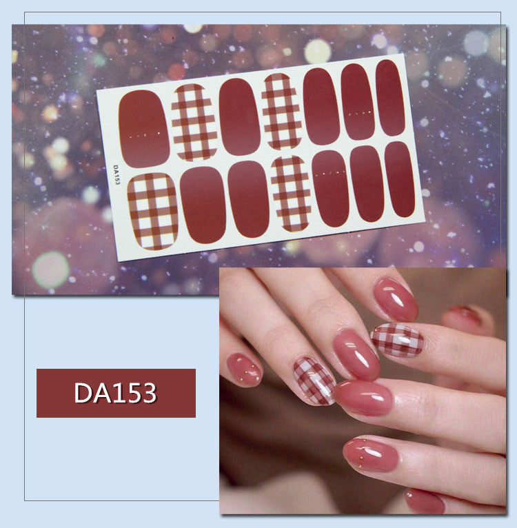 Tear pull color skipping nail stick