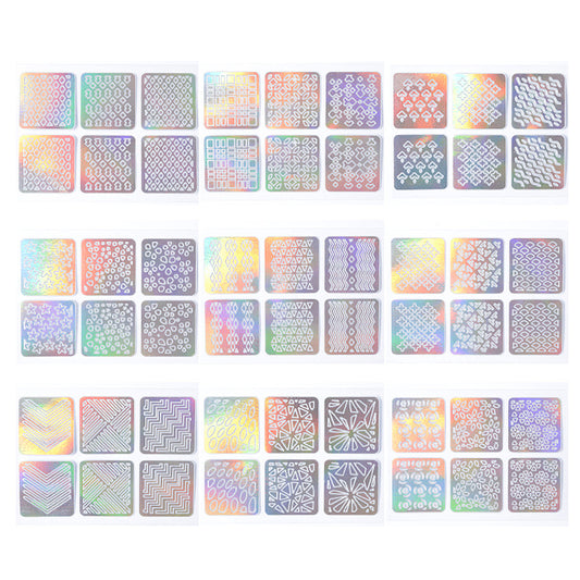 Laser cut out nail Decal