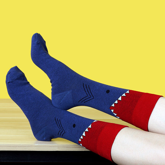 e Color High Tube Flower Socks Korean Trendy Sneakers Couple Socks