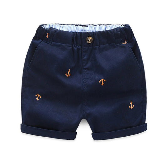 Børne-bomulds-fritidsshorts