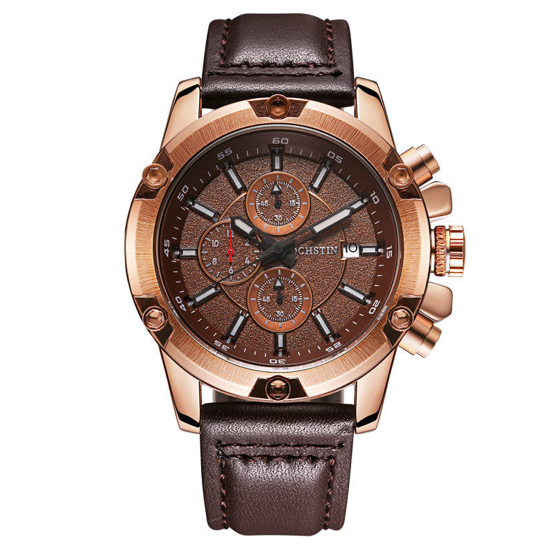 Watch Calendar Multi-Function Casual Men'S Waterproof Watch