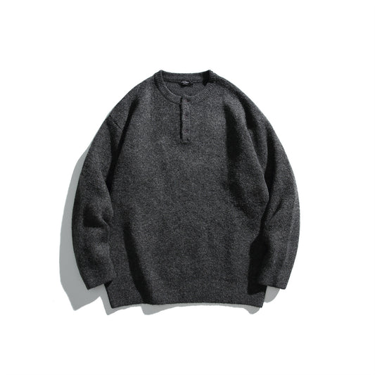 Fashion New Twist Braid Sweater Men's Coat