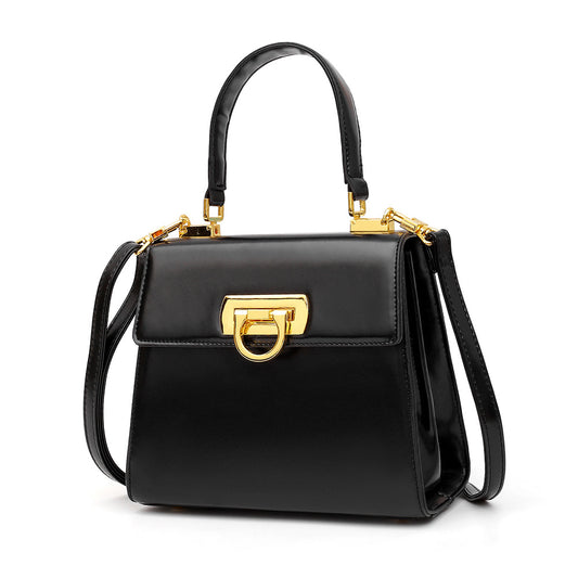 Fashion Trend All-match Buckle PU Handbag