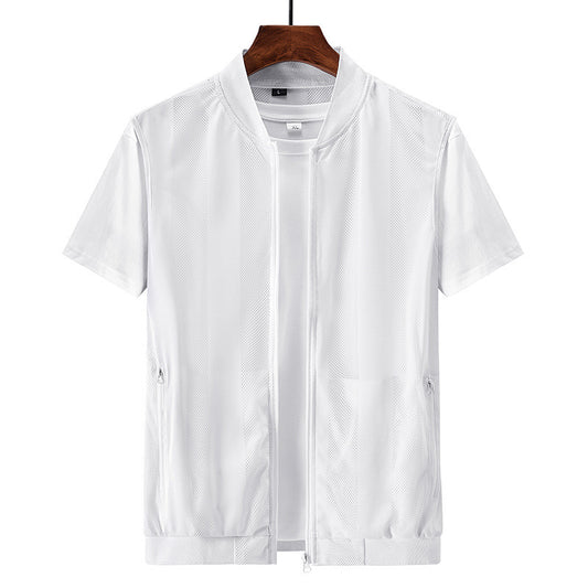 Men's Waistcoat Sleeveless Waistcoat Sports Thin Vest