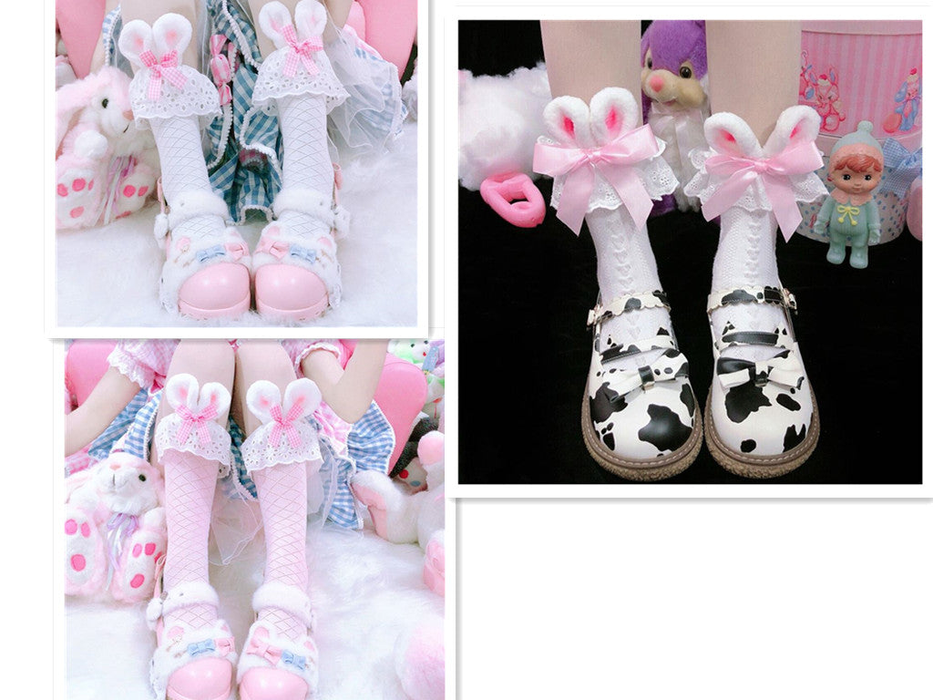 Socks Cute Three-dimensional Bunny Ears Socks