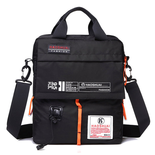 Wholesale men's shoulder bag, men's bag, hand bag, canvas waterproof outdoor bag