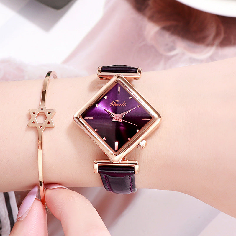 Diamond dial watch