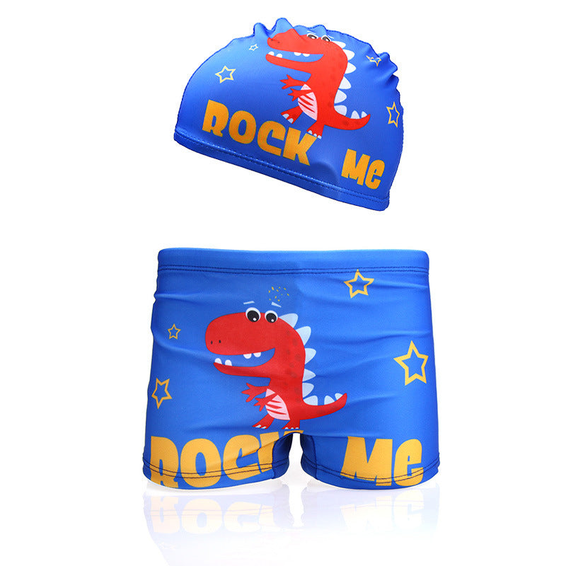 Cute cartoon swimming trunks