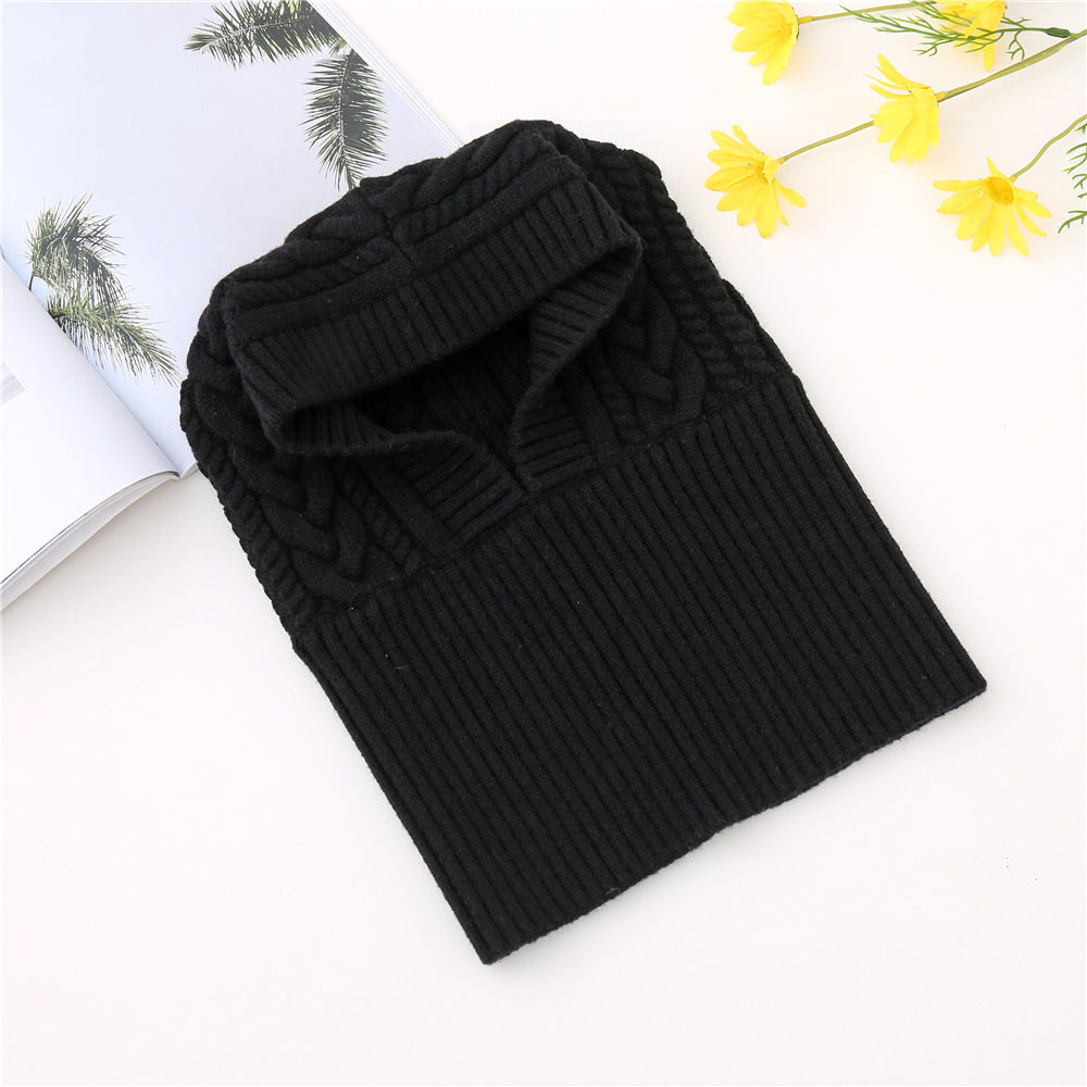 Women's Thickened Thermal Dual-use Knitted Scarf