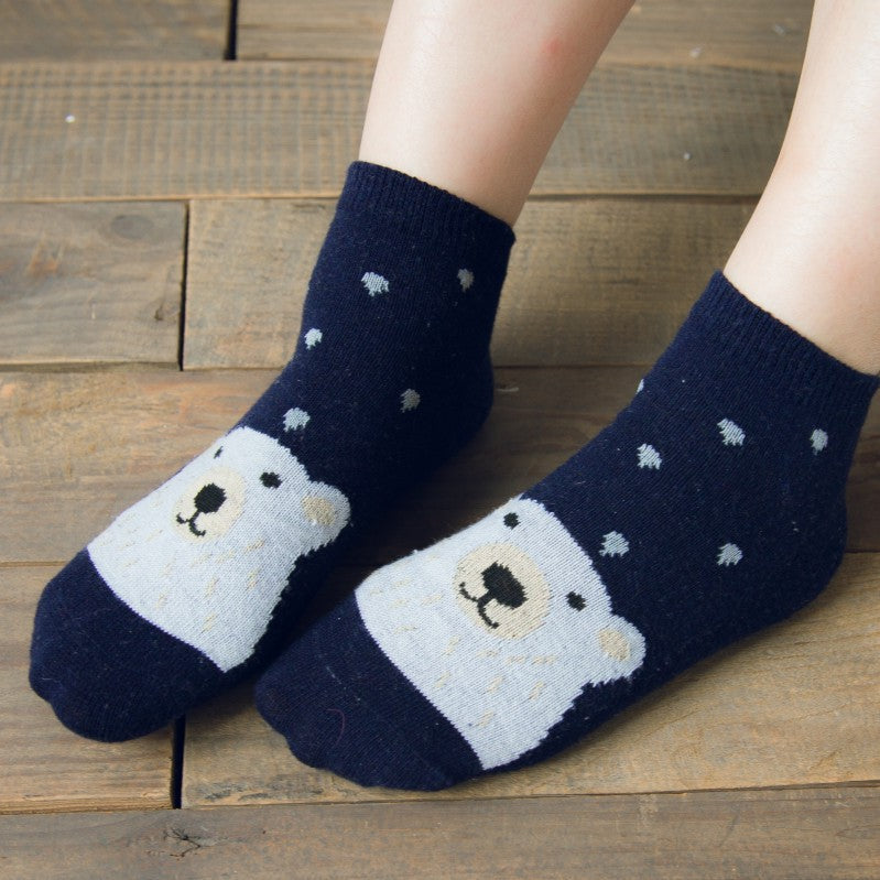Women's Socks Women's Warm Thickened Rabbit Wool
