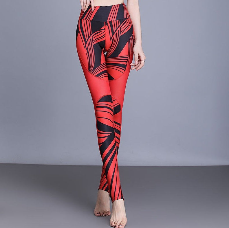 Women's mesh yoga pants