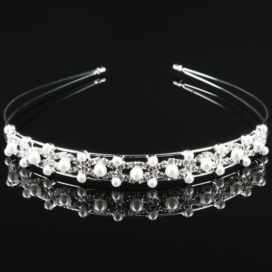 Japanese and Korean brides simple style children's headdress handmade