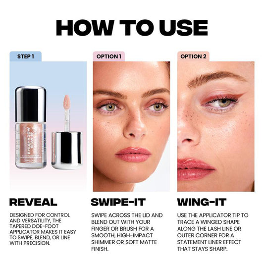 Cross-border TK Popular Liquid Eye Shadow Silky, Delicate And Brightening