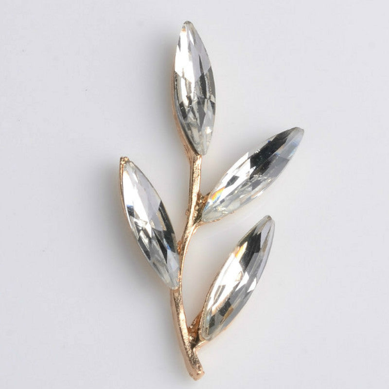 New Alloy Accessories With Drill Tree Branches And Leaves