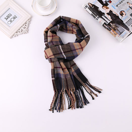 Men's European and American British style fashion bib scarf