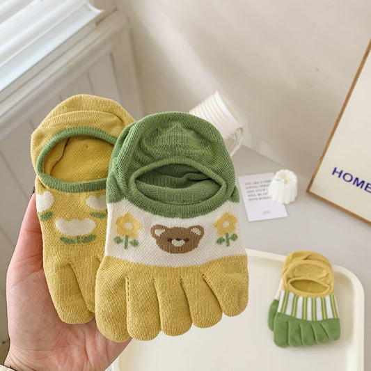 Spring And Summer Women's Thumb Split Toe Socks