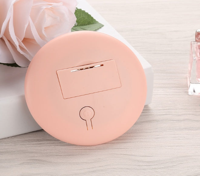 Nyt genopladeligt bærbart smart skønhedsspejl HD makeup spejl LED bærbart lys spejl lys makeup spejl med lys