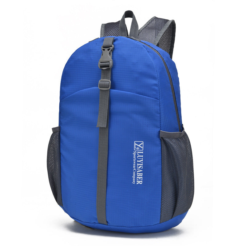 Foldable Nylon Waterproof Lightweight Climbing Backpack Outdoor Sports Bag
