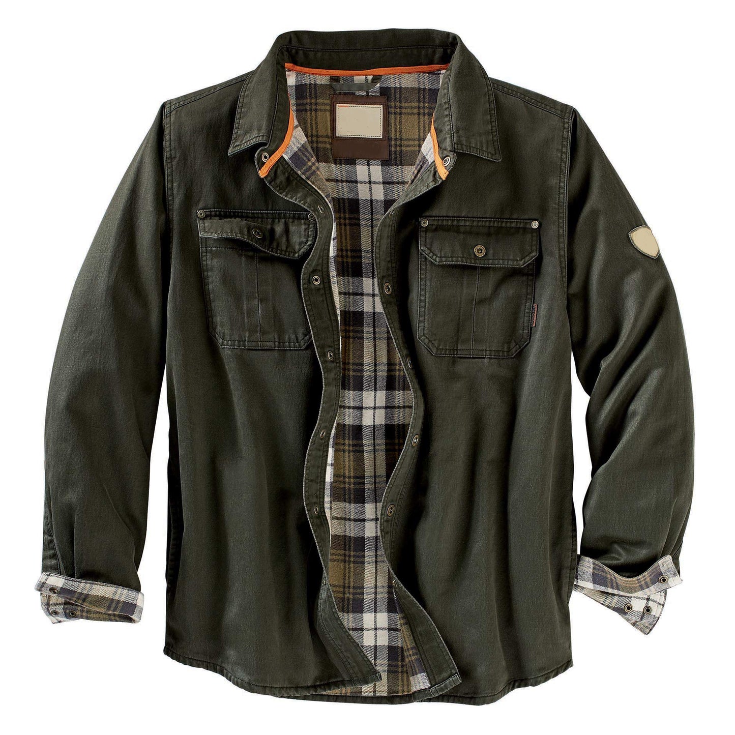 Men's Stand Collar Long Sleeve Padded Jacket