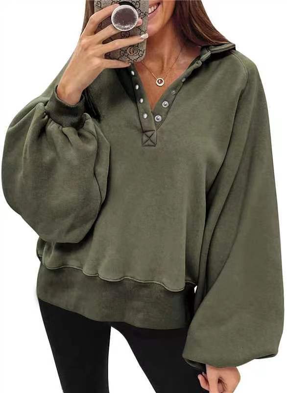 Women's Fashionable Sporty Drop-Shoulder Pullover Jacket