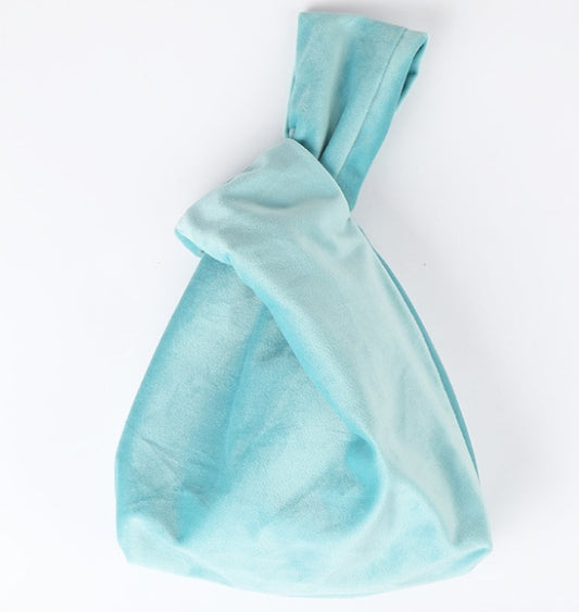 Silk Satin Knot Handbag