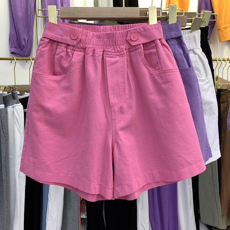 Men's And Women's Fashion Simple Solid Color Loose Casual Pants