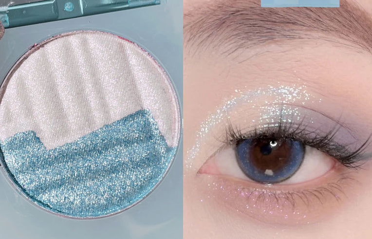 Two-color Highlight Powder Chameleon Highlight Repair