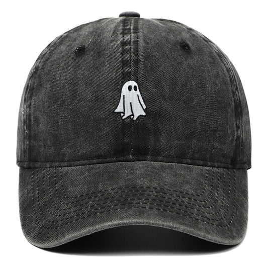 Washed Distressed Embroidered Baseball Cap For Casual Outdoor Sports