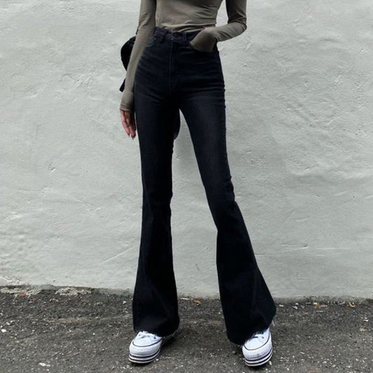 High Waist Thin Legs Long Legs All Match Mopping Pants