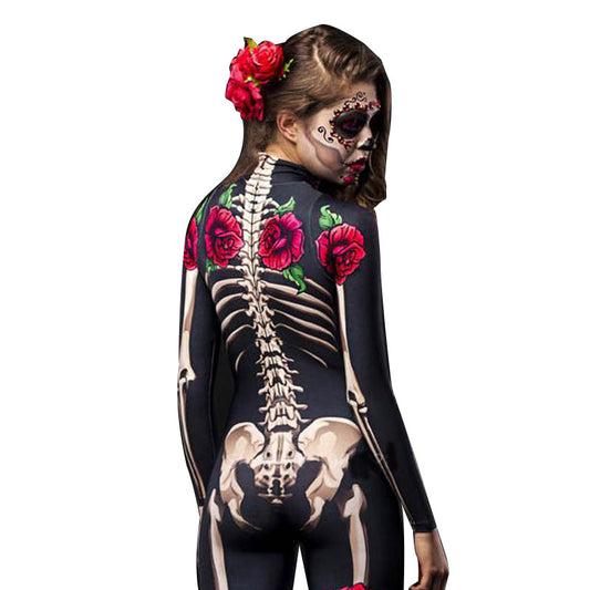 Scary Skeleton Skeleton Bodysuit