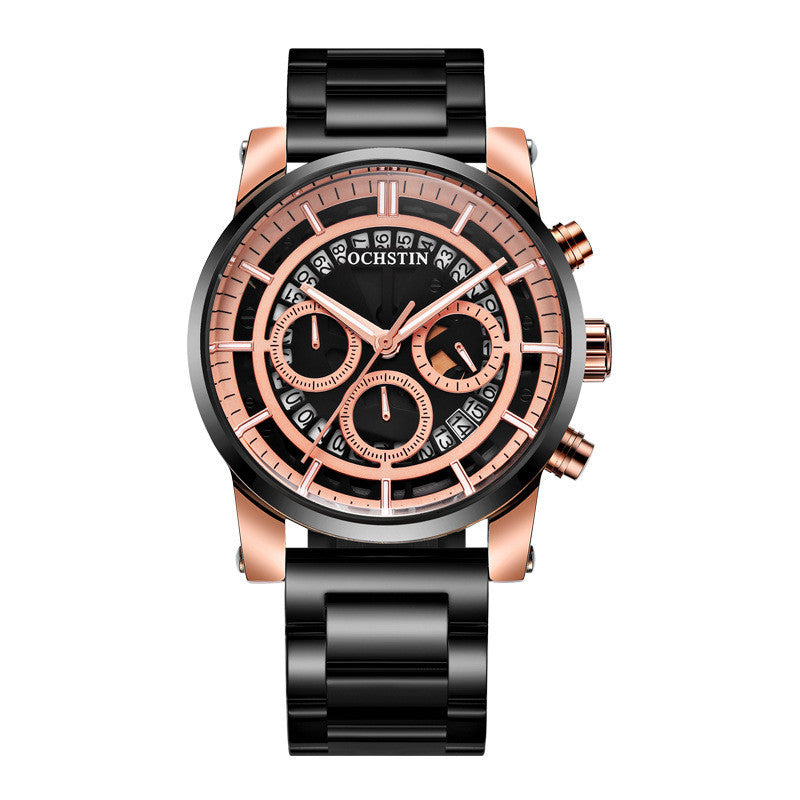 Sexual fashion hollow luminous water watch