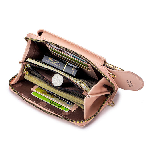 Multifunctional long shoulder bag