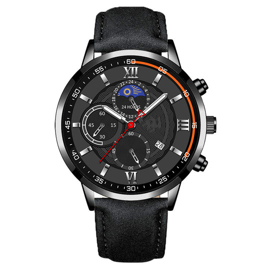Fully Automatic Calendar Luminous Quartz Watch