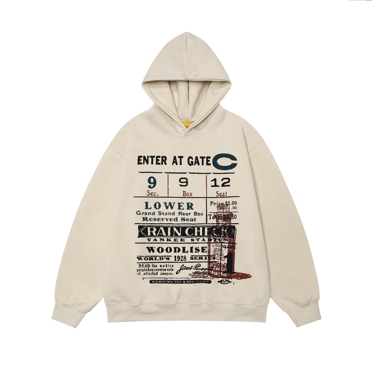 Women's American-style Retro Loose Hooded Sweater