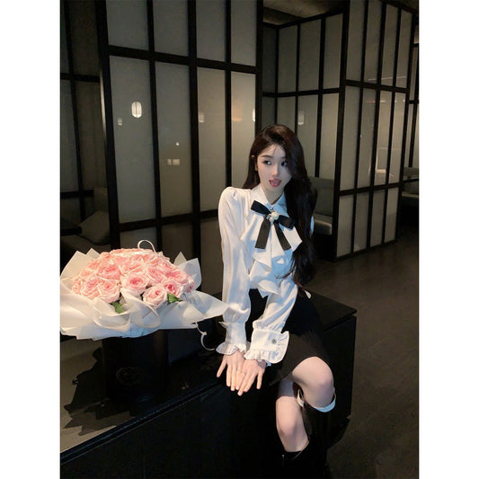 Women's Bow Blouse Top