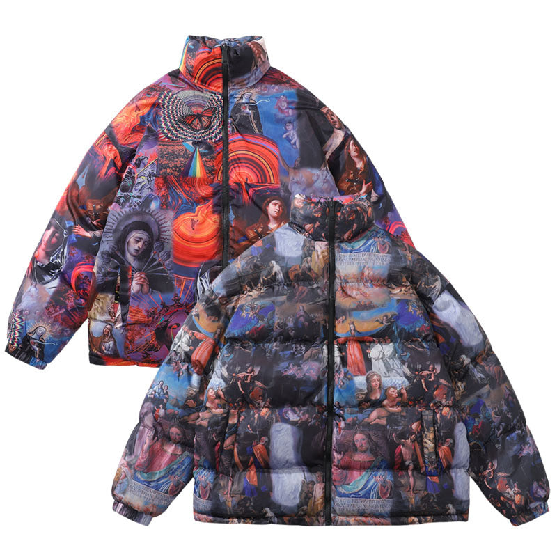 Cashew Flower Cashew Flower Cotton Hip Hop Jacket