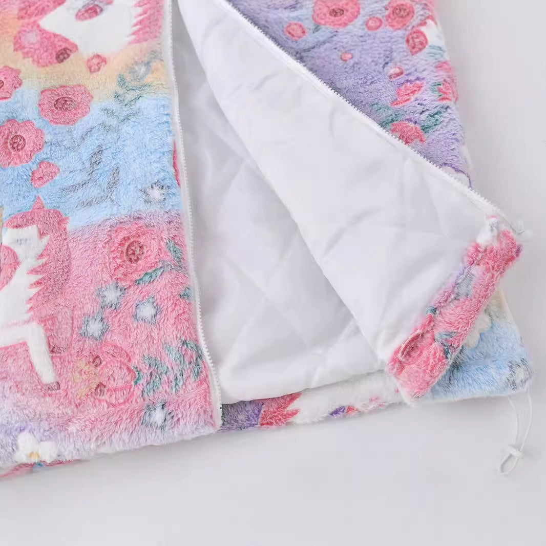 Women's Cotton-padded Lamb Wool Coat