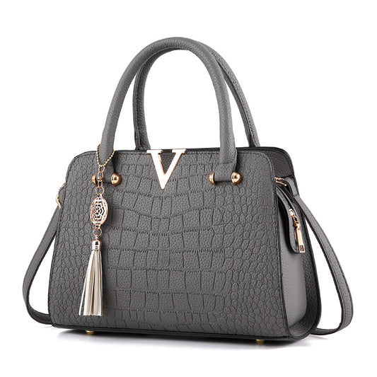 new one-shoulder women's bag one generation hair Europe and the United States fashion pu women's bagpattern ladies handbag