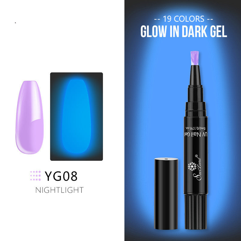 5ml pen-type nail art luminous glue