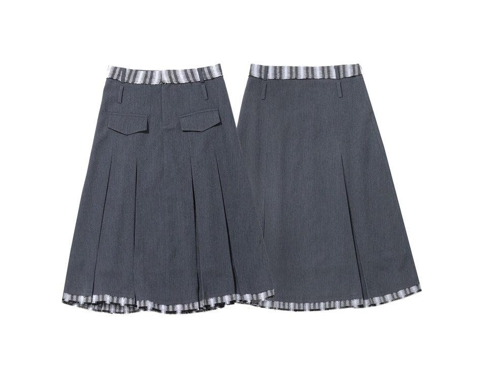 Fashion American Preppy Style Skirt Women
