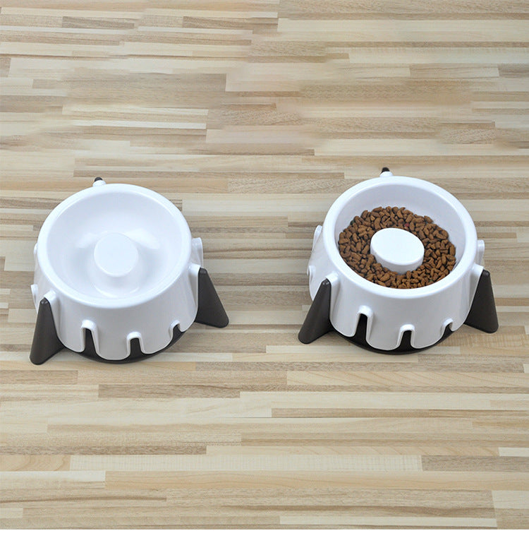 Wet and dry pet bowl