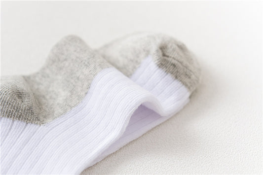 Spring Autumn Summer White Middle School Children's Socks