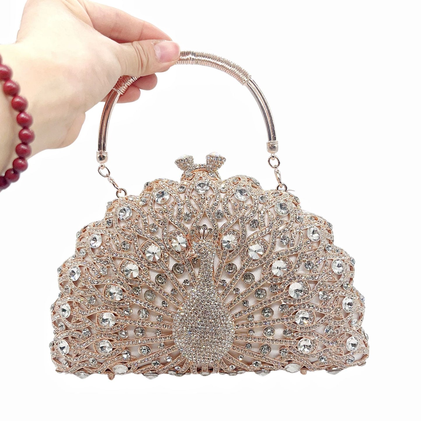 Store Pave Diamant Aften Tasker Luksus