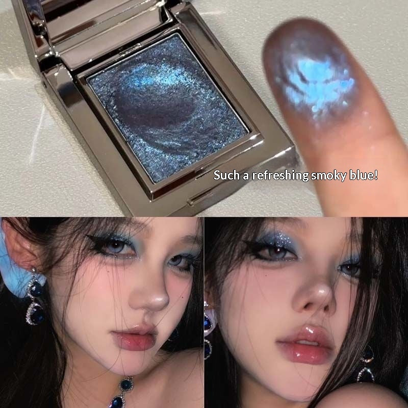 Single Pearl Shimmer Eyeshadow With A Mashed-potato Texture