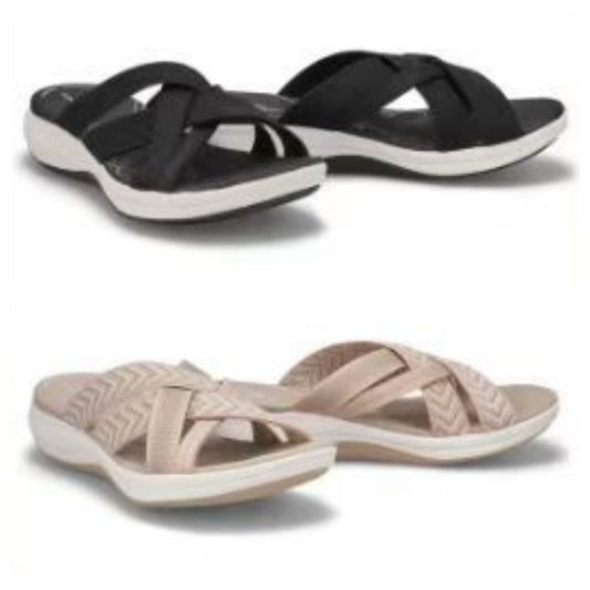 Women's Shoes SummerWedge Flying Woven Cross Sandals